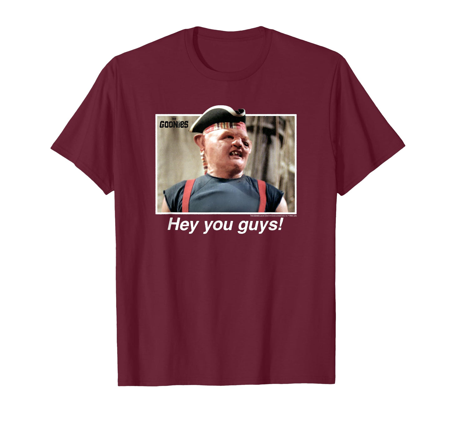 The Goonies Sloth Hey You Guys Quote T-Shirt