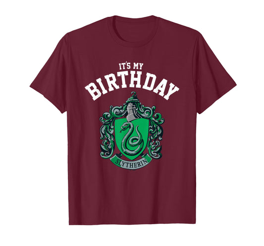 Harry Potter Slytherin Birthday T-Shirt