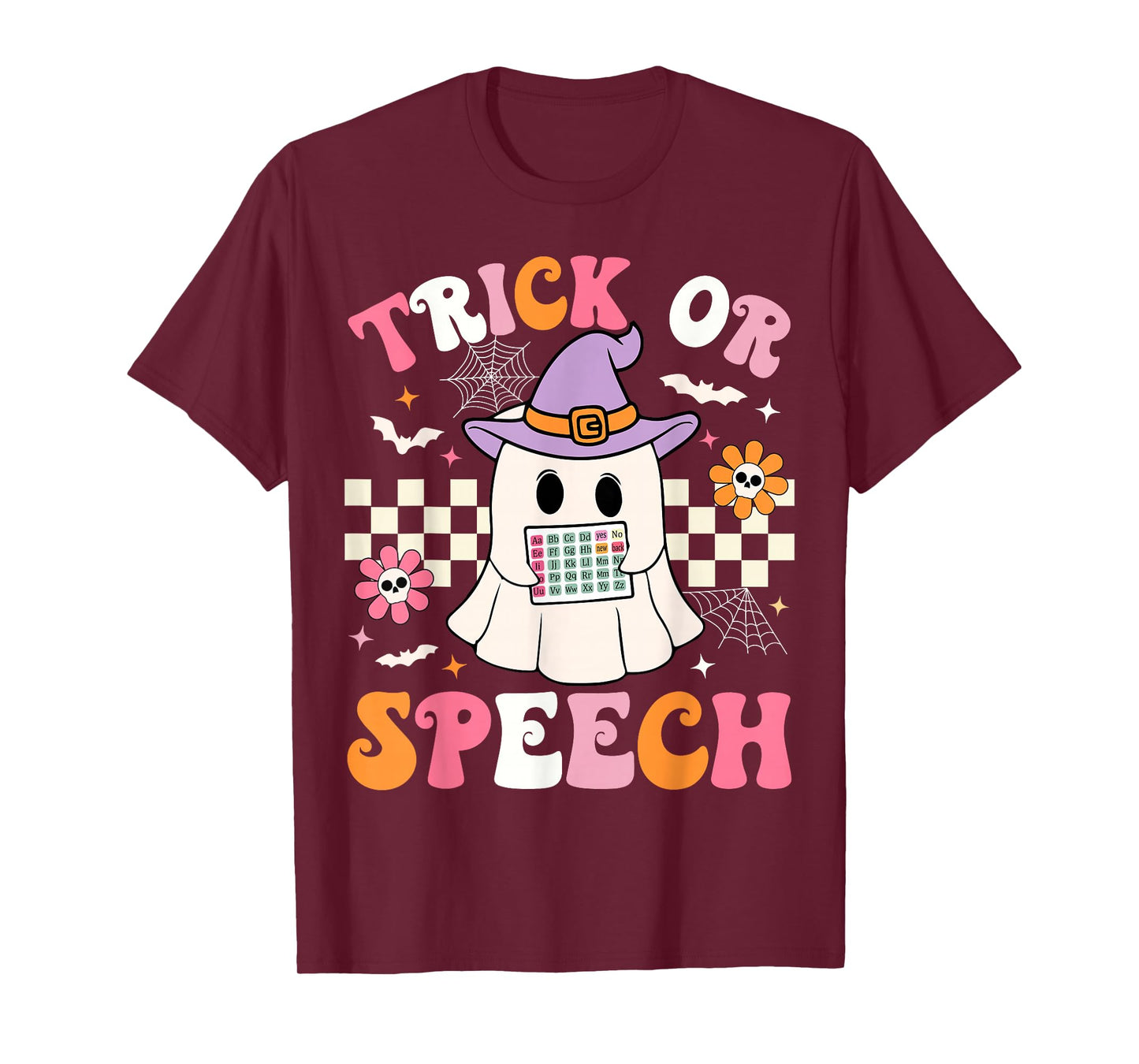 Trick or Speech Funny SLP Halloween Speech Therapy Halloween T-Shirt
