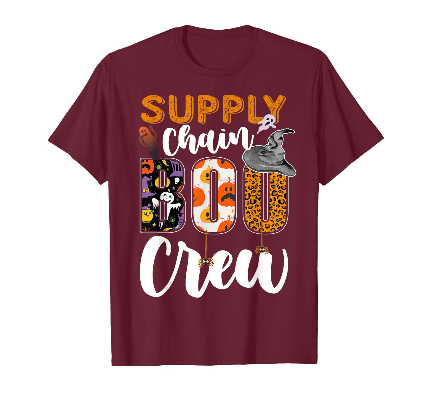 Supply Chain Boo Crew Halloween Matching Analyst T-Shirt