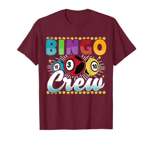 Bingo Player Gambling - Bingo Crew T-Shirt
