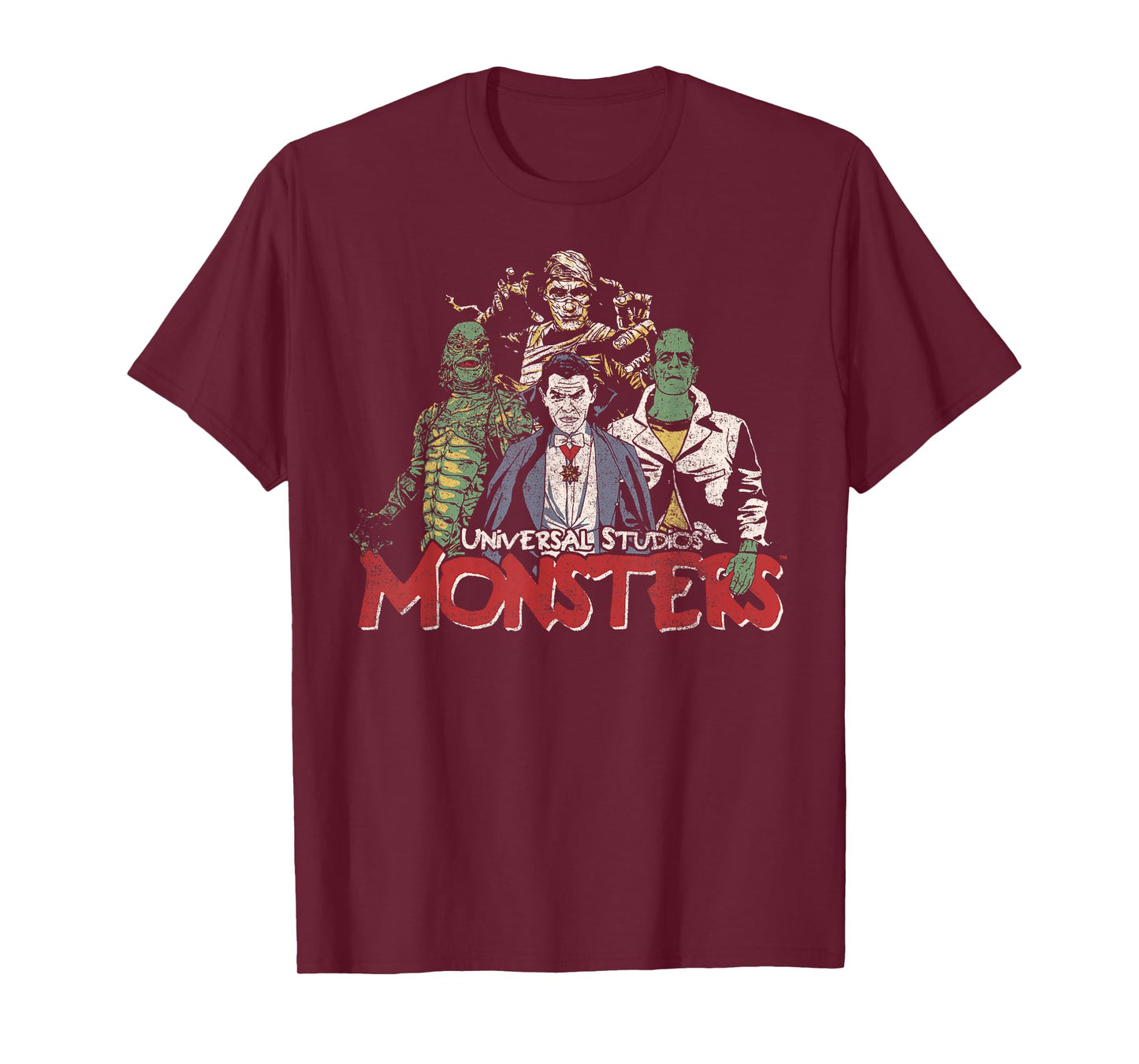 Universal Monsters Vintage Group Shot T-Shirt