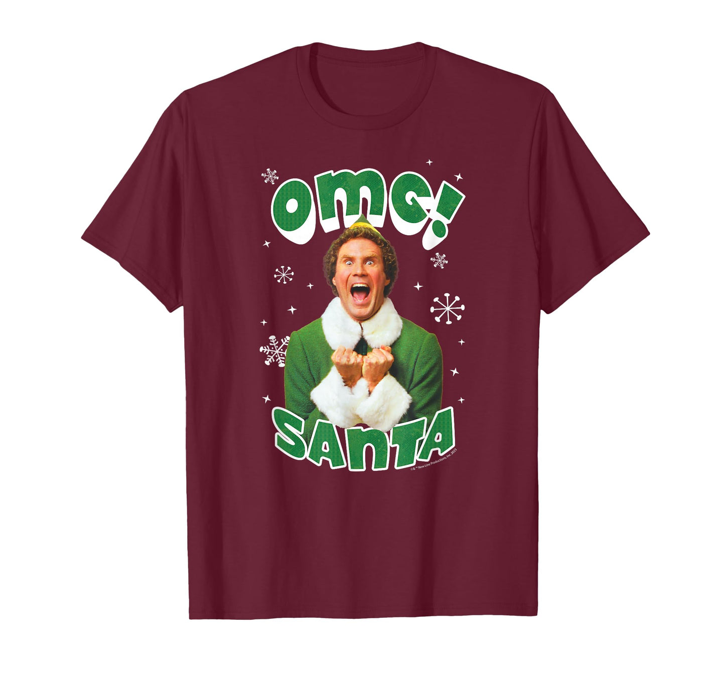 Elf - OMG Santa Elf T-Shirt