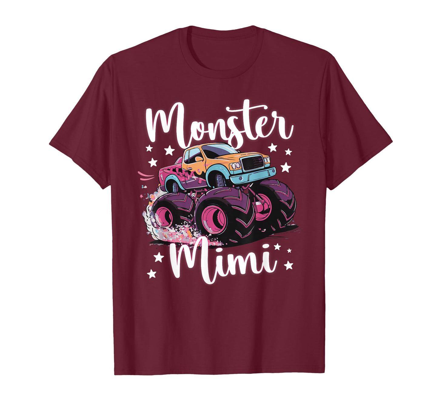 Monster Mimi Proud Monster Truck Mimi Grandma T-Shirt