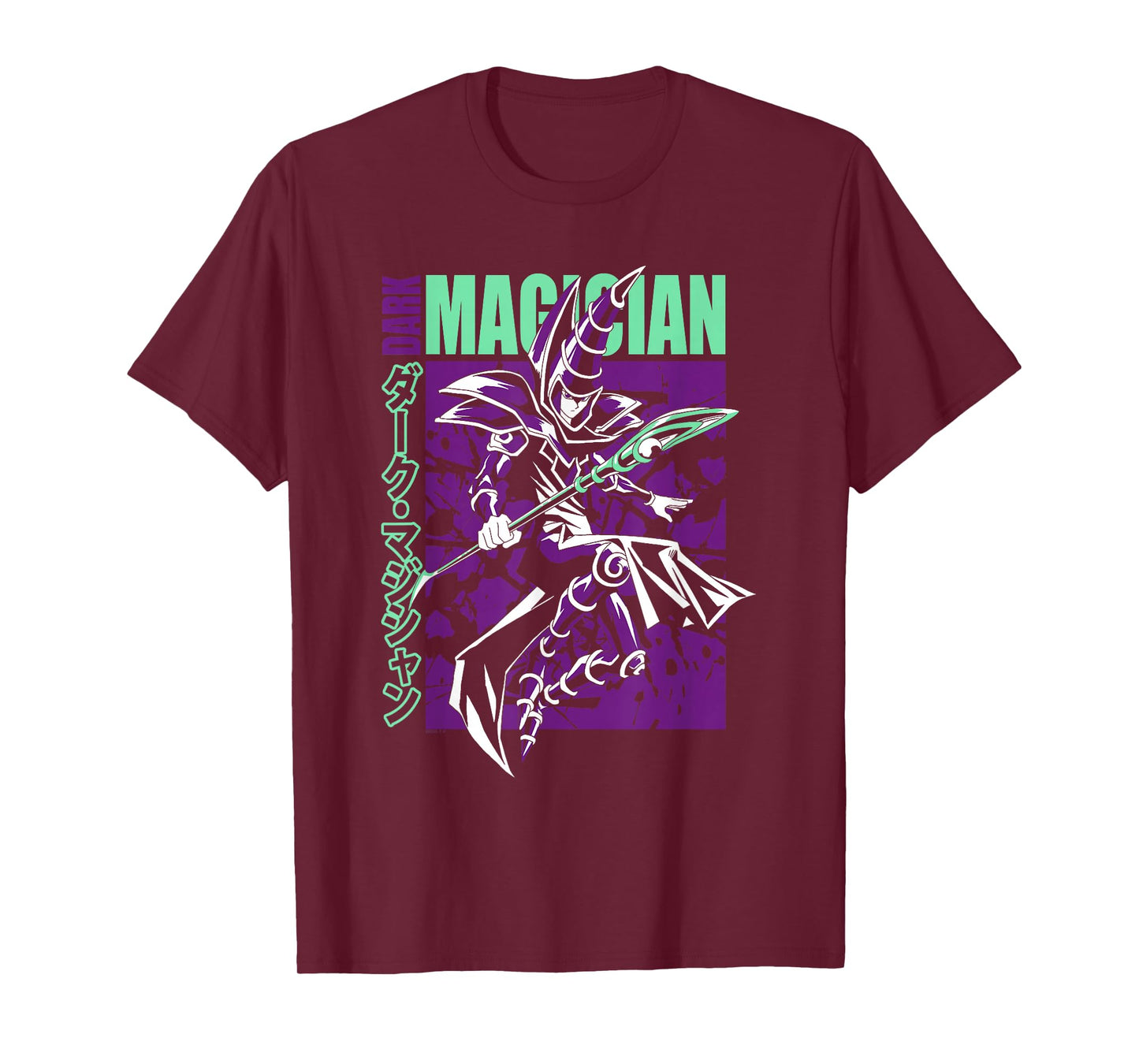 Yu-Gi-Oh! Duel Monsters Dark Magician Fight Pose Anime T-Shirt