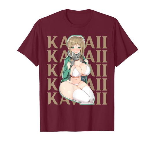 Cute Anime Fan Lewd Waifu Kawaii T-Shirt