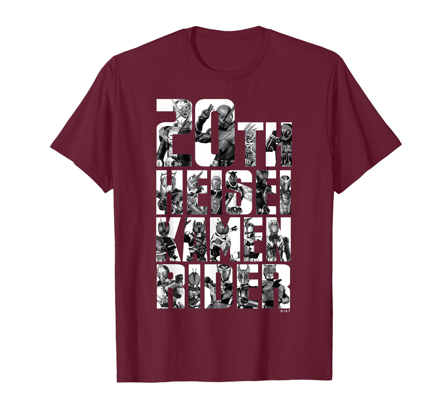 Kamen Rider Heisei Catchphrase 20th Anniversary Shirt T-Shirt