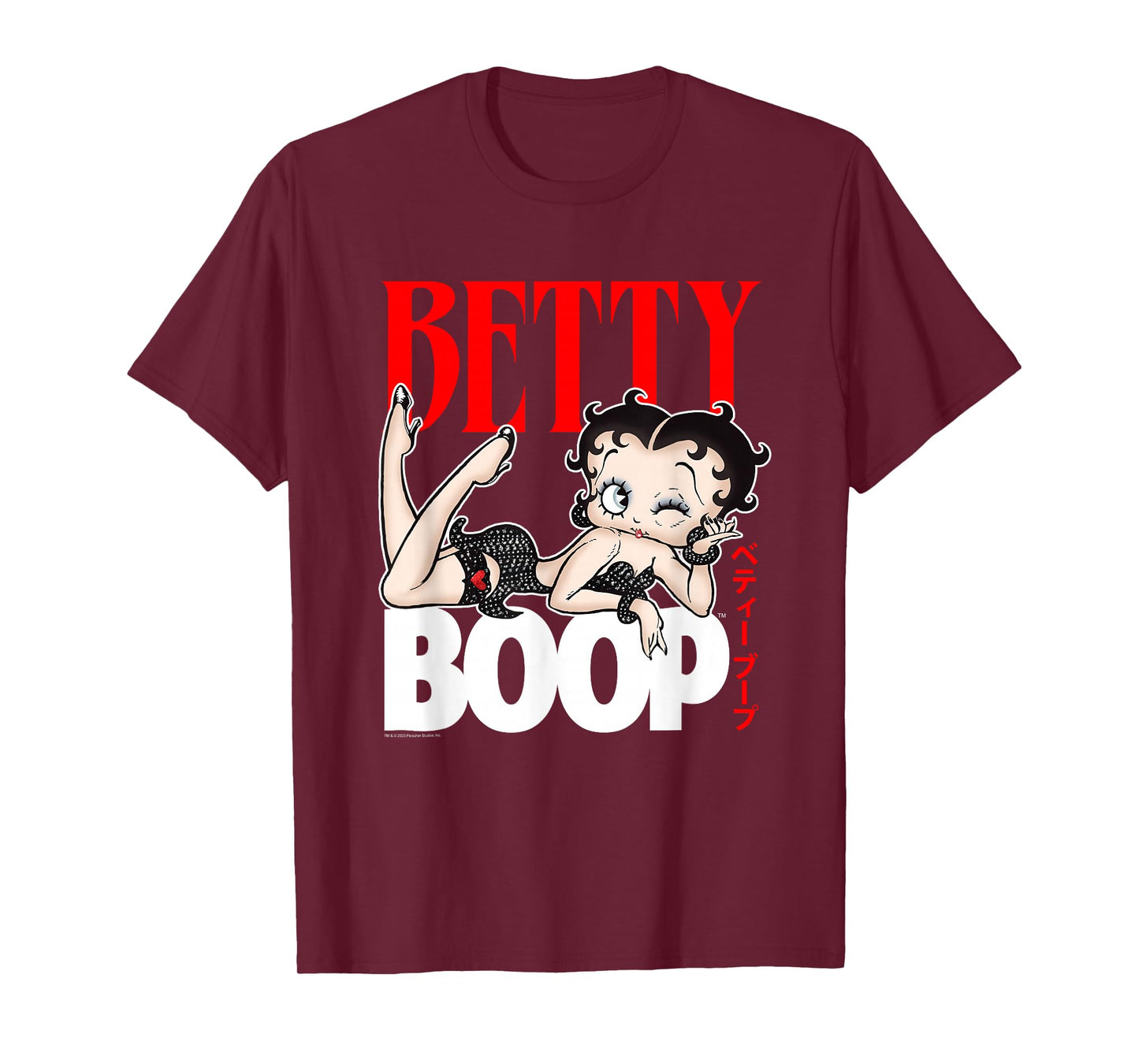 Betty Boop Name & Kanji T-Shirt
