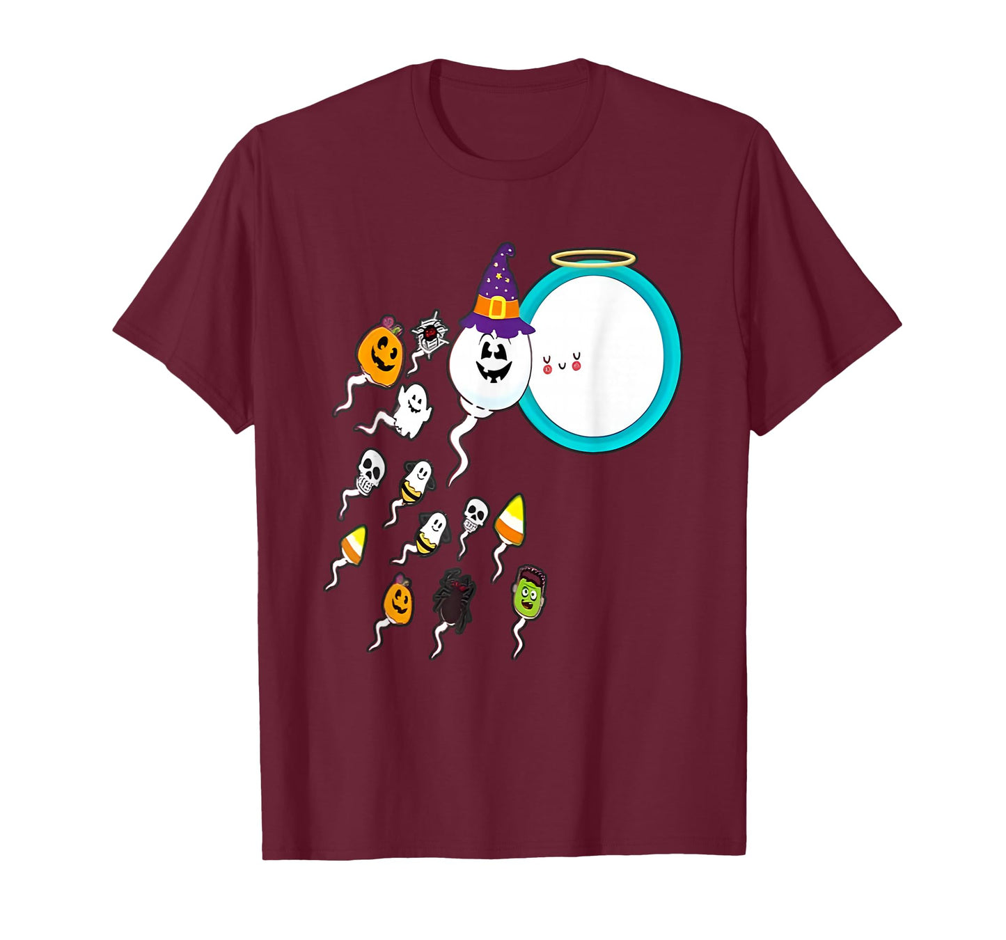 Sperm Load Funny Halloween T-Shirt