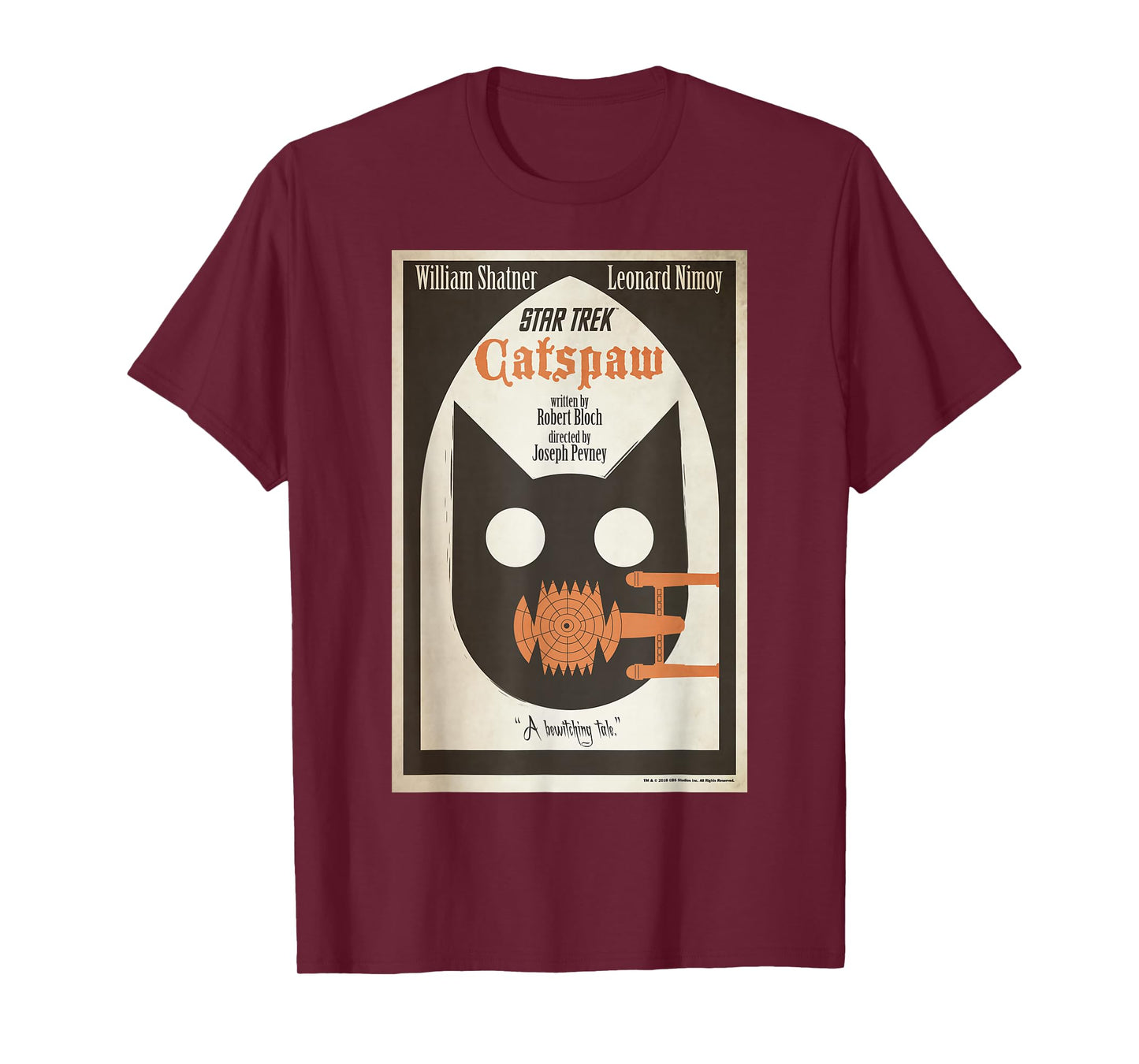 Star Trek Original Series Catspaw Poster T-Shirt