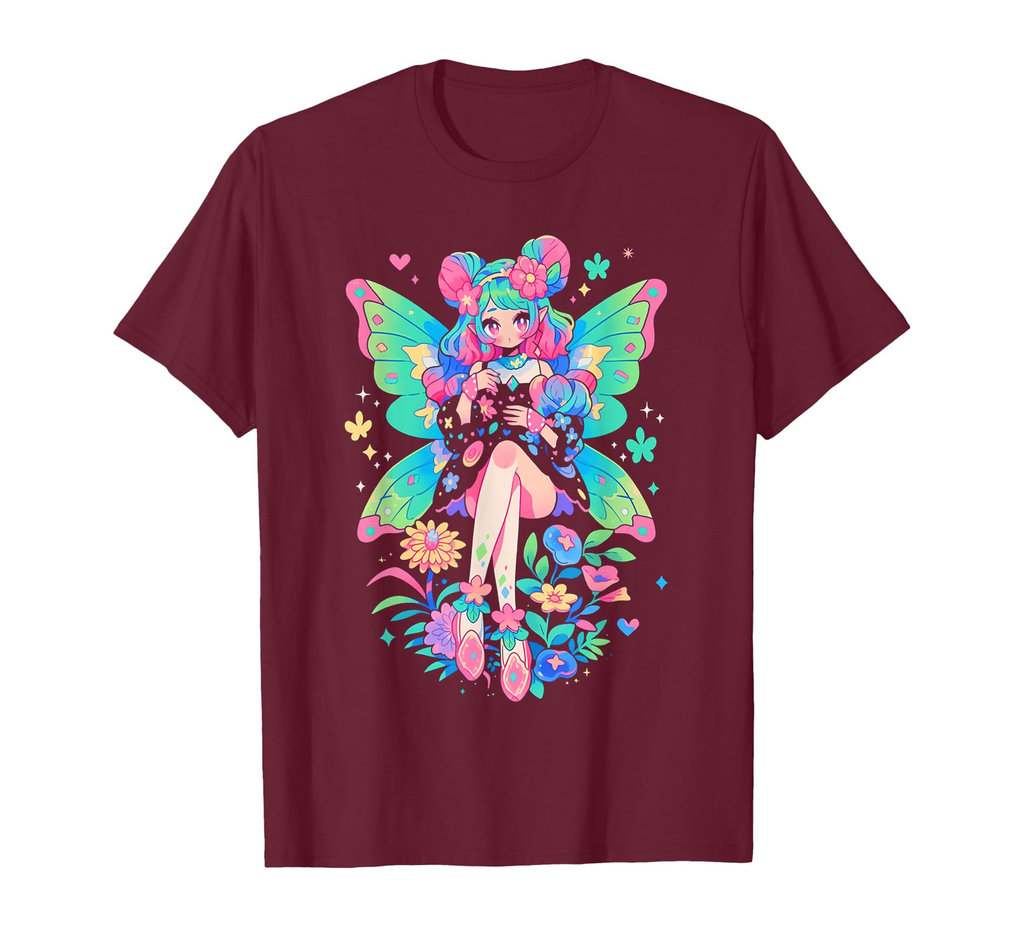 Anime Manga Girl | Kawaii Fairycore Fairy Kei Decora Kei T-Shirt