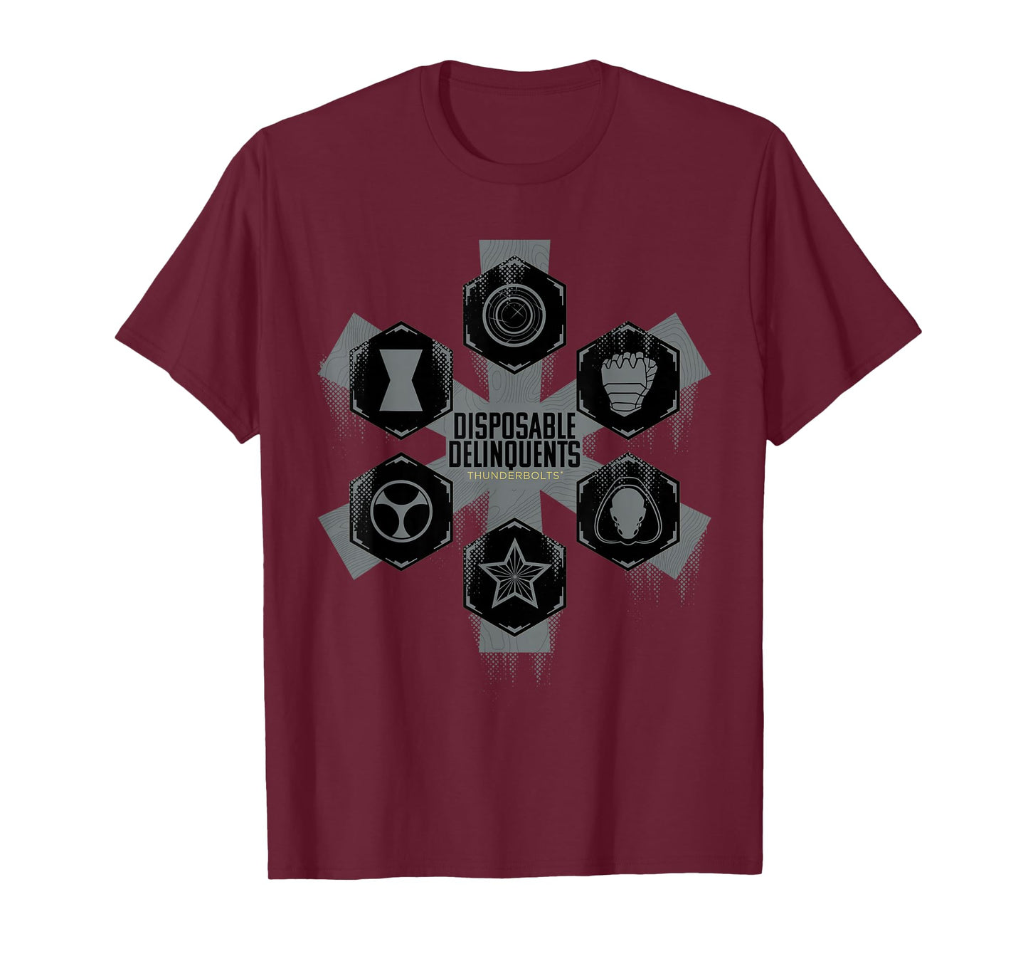Marvel Studios Thunderbolts Disposable Delinquents Team T-Shirt