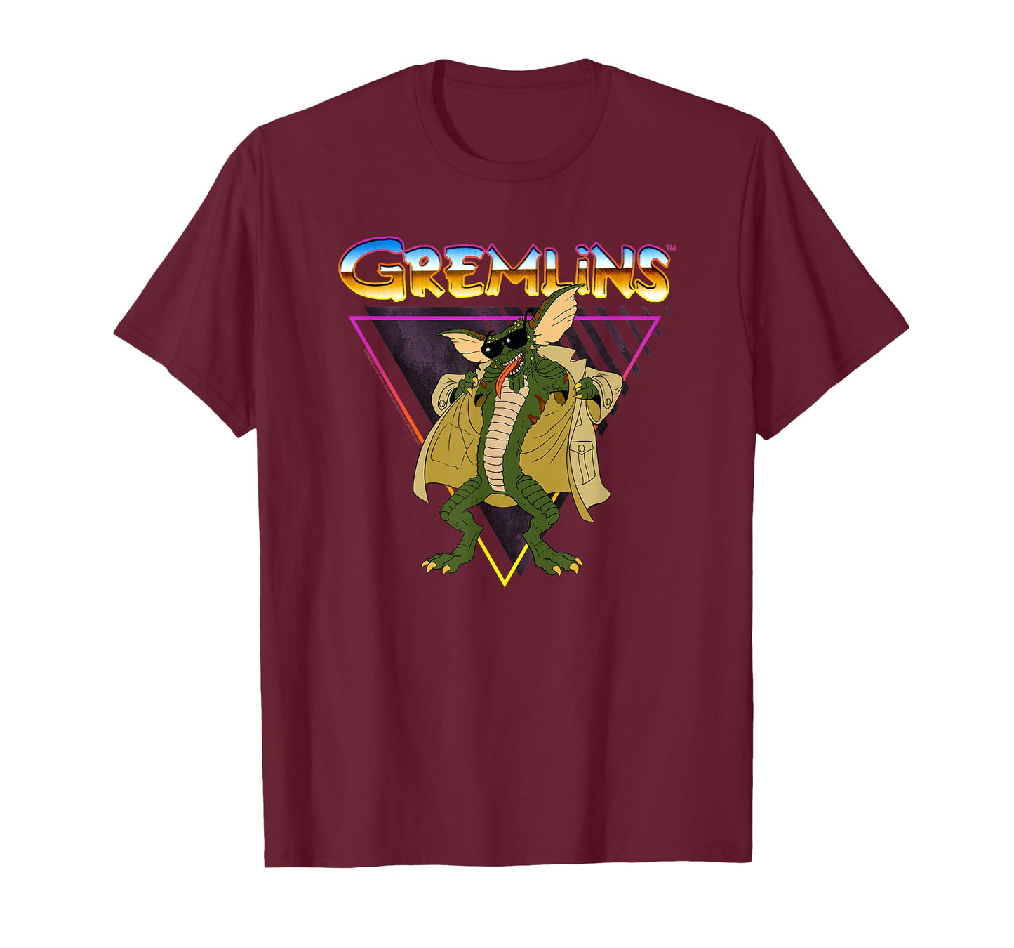 Gremlins Trenchcoat Gremlin Retro 80's Style Funny Movie T-Shirt