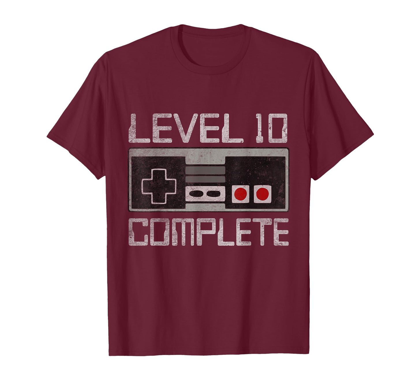 Level 10 Complete 10 Year 10th Wedding Anniversary For Him T-Shirt