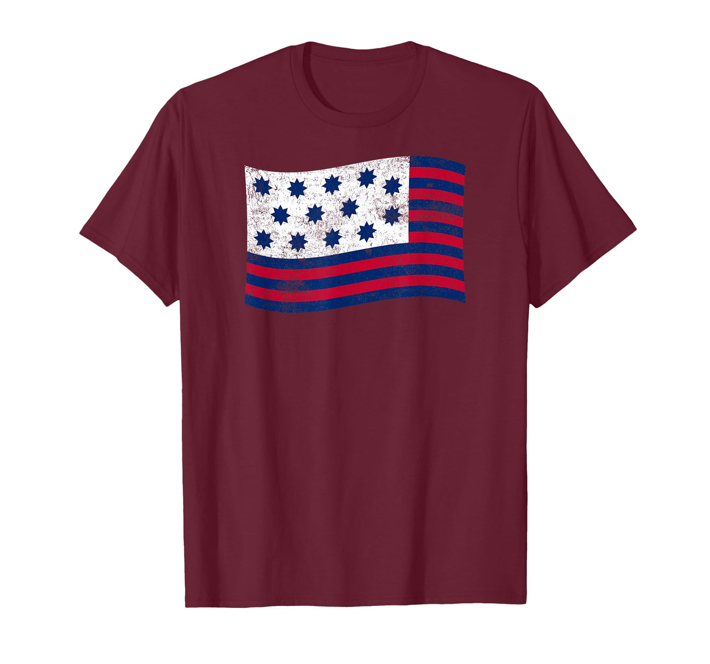 Guilford Courthouse Flag – American History Patriotic T-Shirt