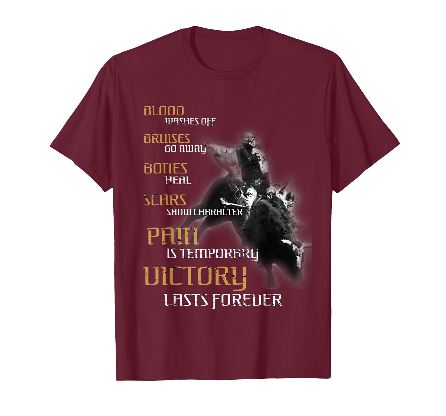 Bull-Riding Rodeo for Men Texas Bull Rider Cowboy Western T-Shirt