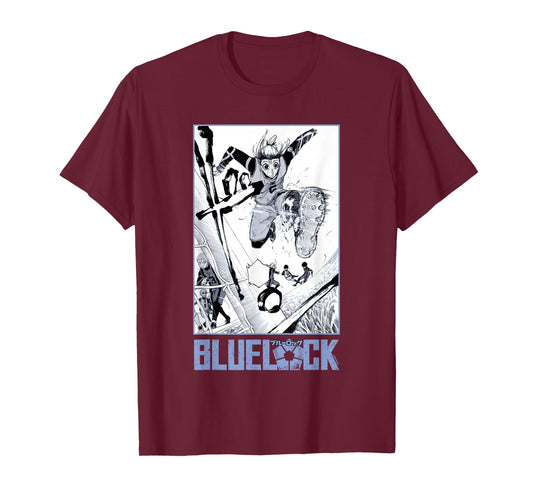 Blue Lock Gin Gagamaru Goalkeeper Big Chest Panel Portrait T-Shirt