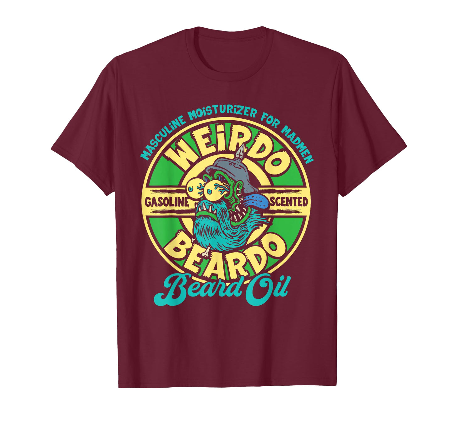 Monster Weirdo Beardo Gas Scented Beard Oil T-Shirt