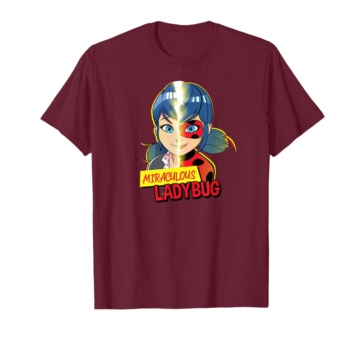 Miraculous Collection Ladybug Marinette Transformation T-Shirt