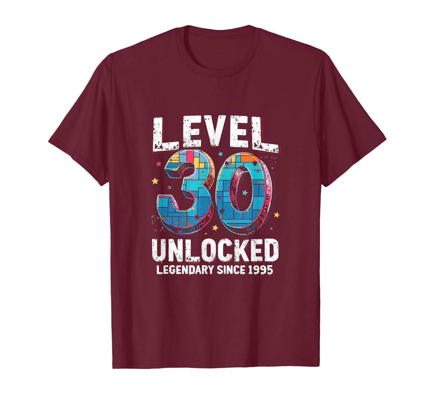 LEVEL 30 UNLOCKED LEGENDARY SINCE 1995 T-Shirt