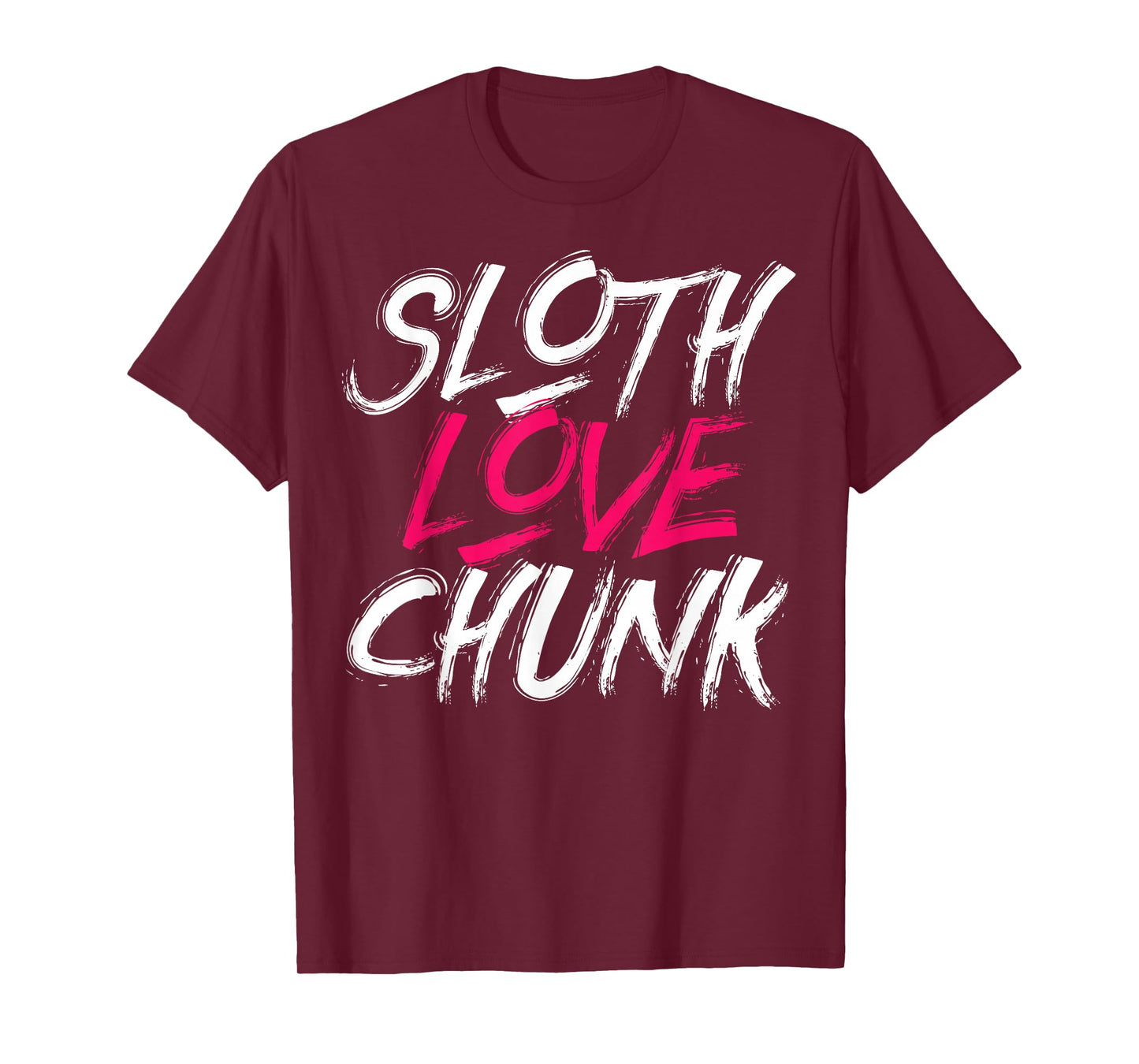 Sloth Love Chunk T-Shirt - Vintage 80s Shirt - Movie Gift T-Shirt