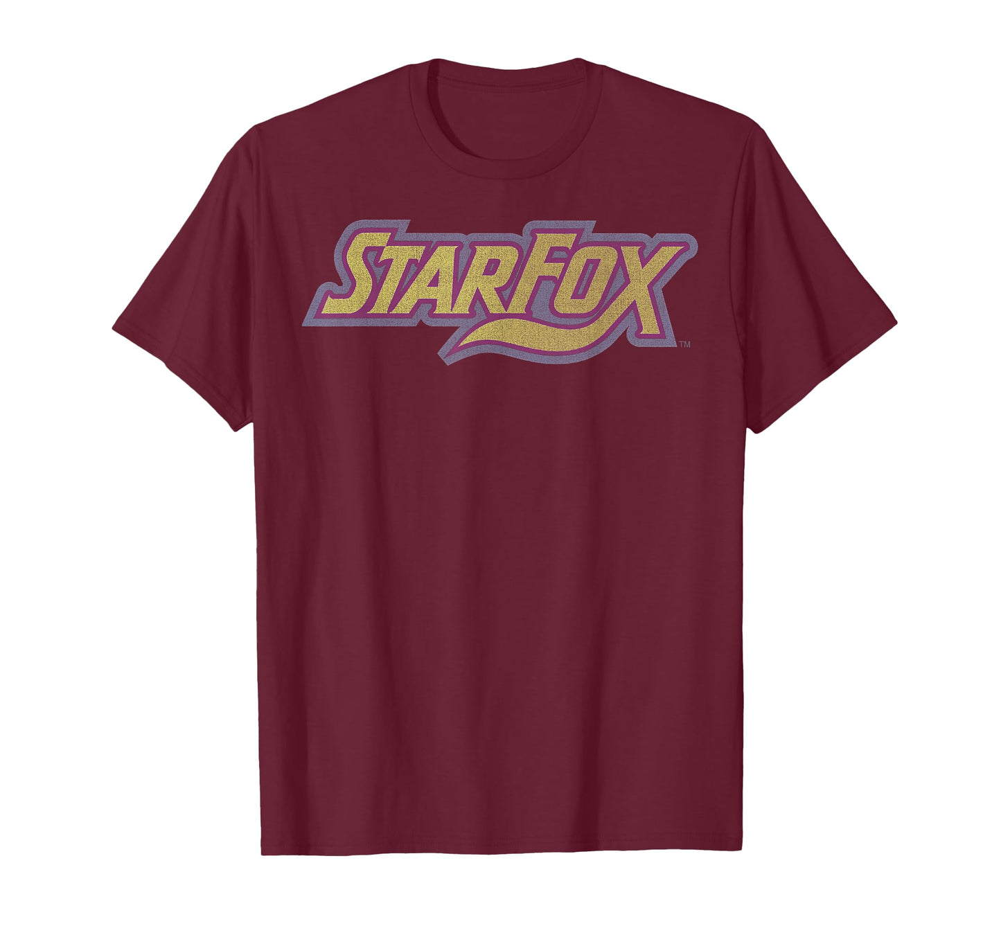 Star fox Vintage Distressed Game Logo Graphic T-Shirt T-Shirt