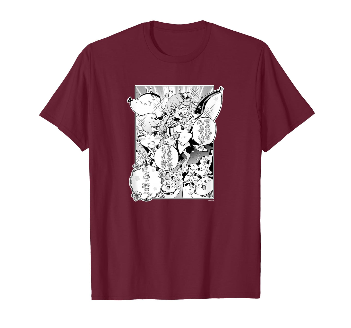 〈Sakura Miko〉"Yamato Phantasia" Manga Panel (Japanese) T-Shirt
