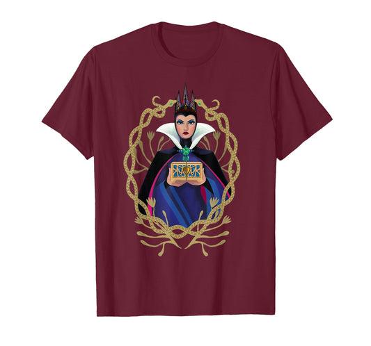 Disney Snow White Movie Evil Queen and Heart Box T-Shirt