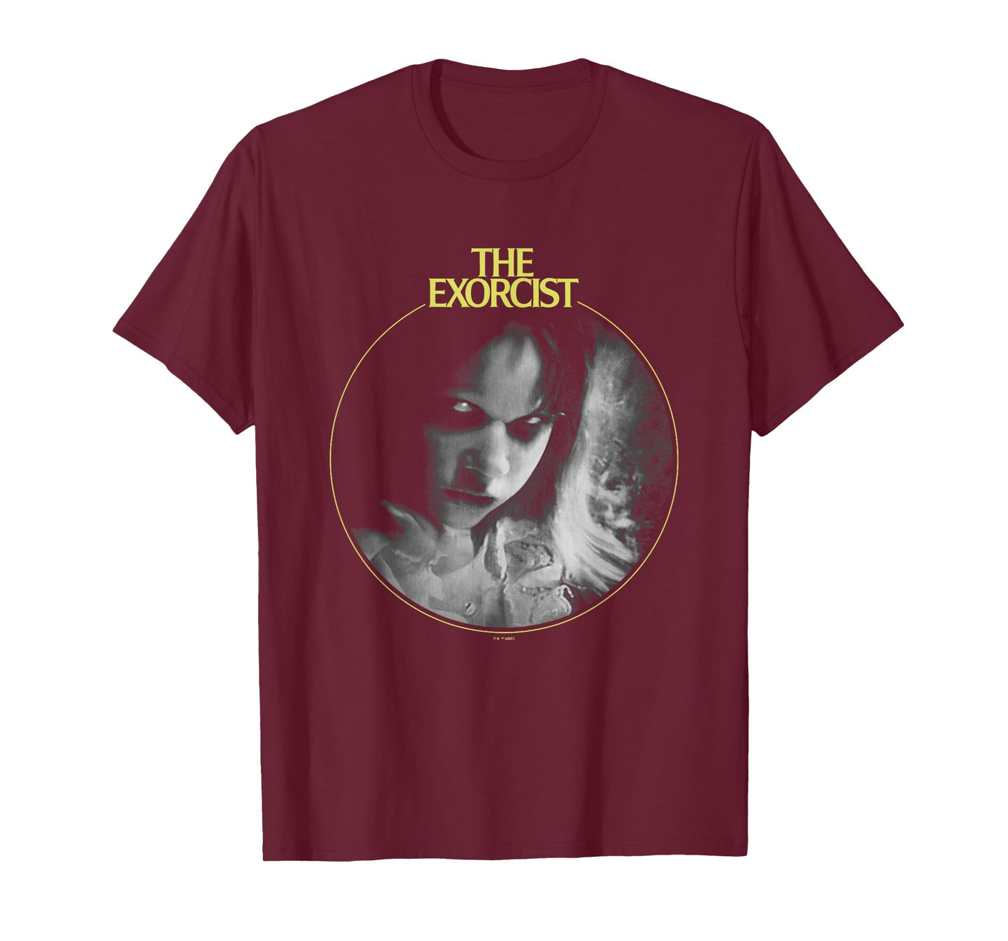 The Exorcist Regan MacNeil Possessed Big Face Portrait T-Shirt