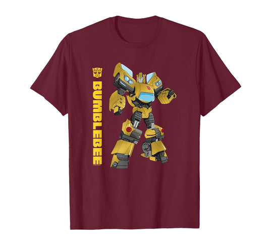 Transformers Bumblebee Autobots Epic Pose Portrait T-Shirt