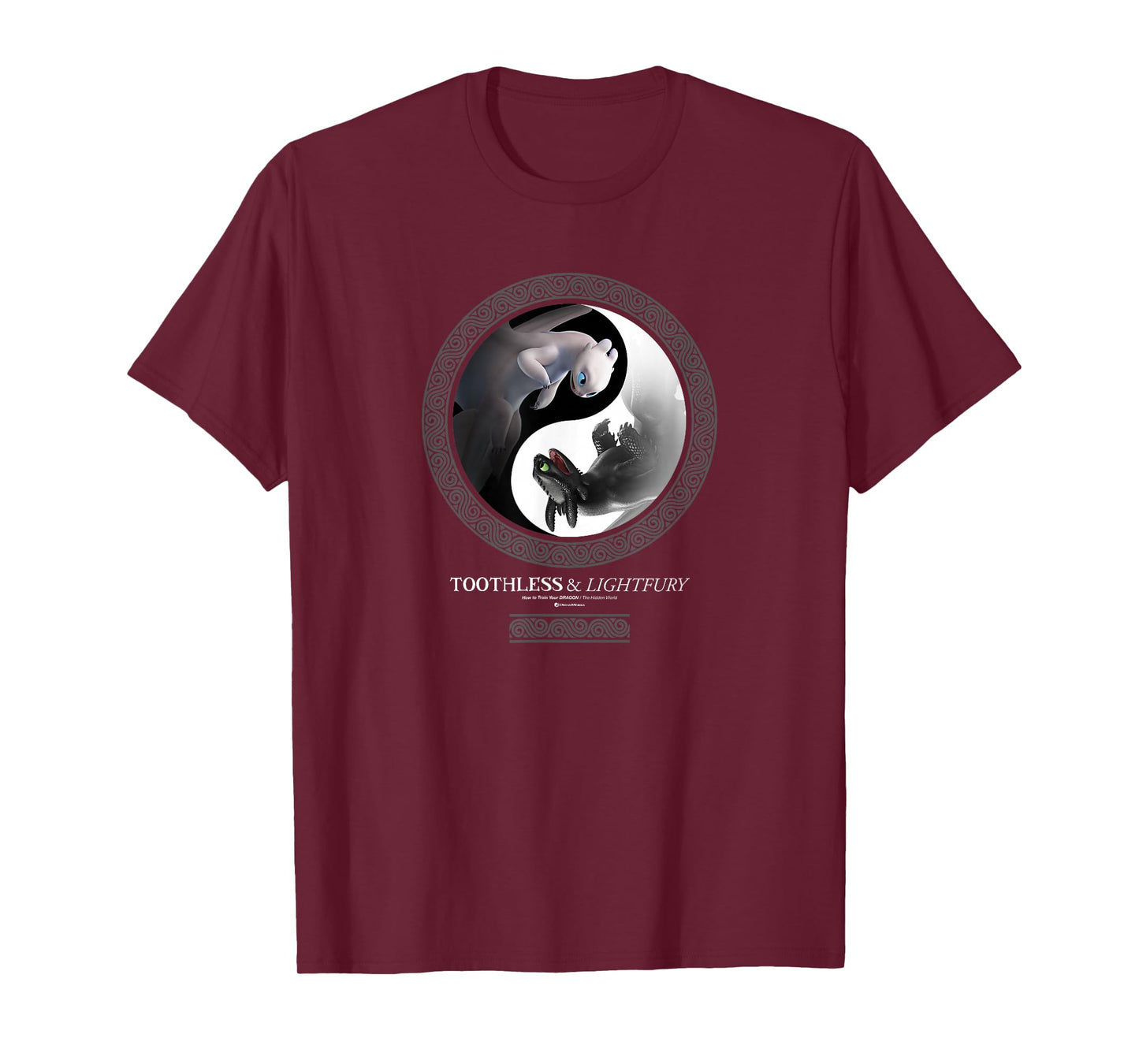 How to Train Your Dragon 3 Yin Yang Dragon T-Shirt