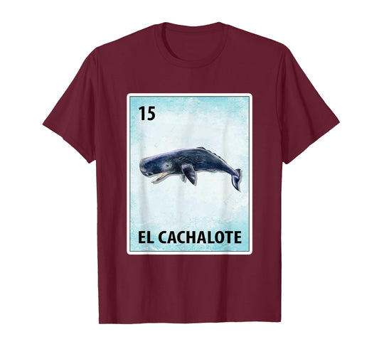 El Cachalote Mexican Sperm Whale Cards T-Shirt