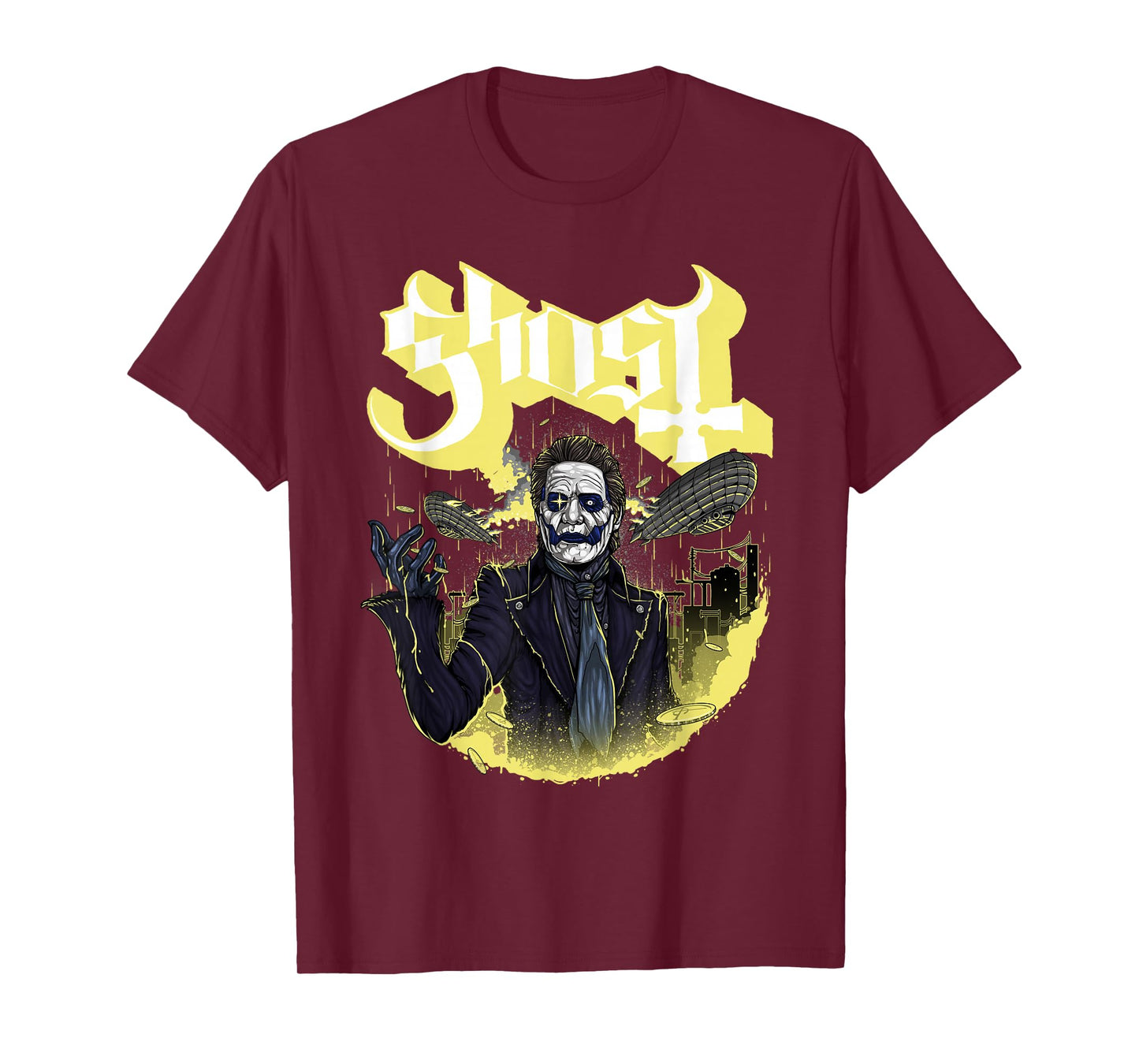 Ghost – Airship Firestorm T-Shirt