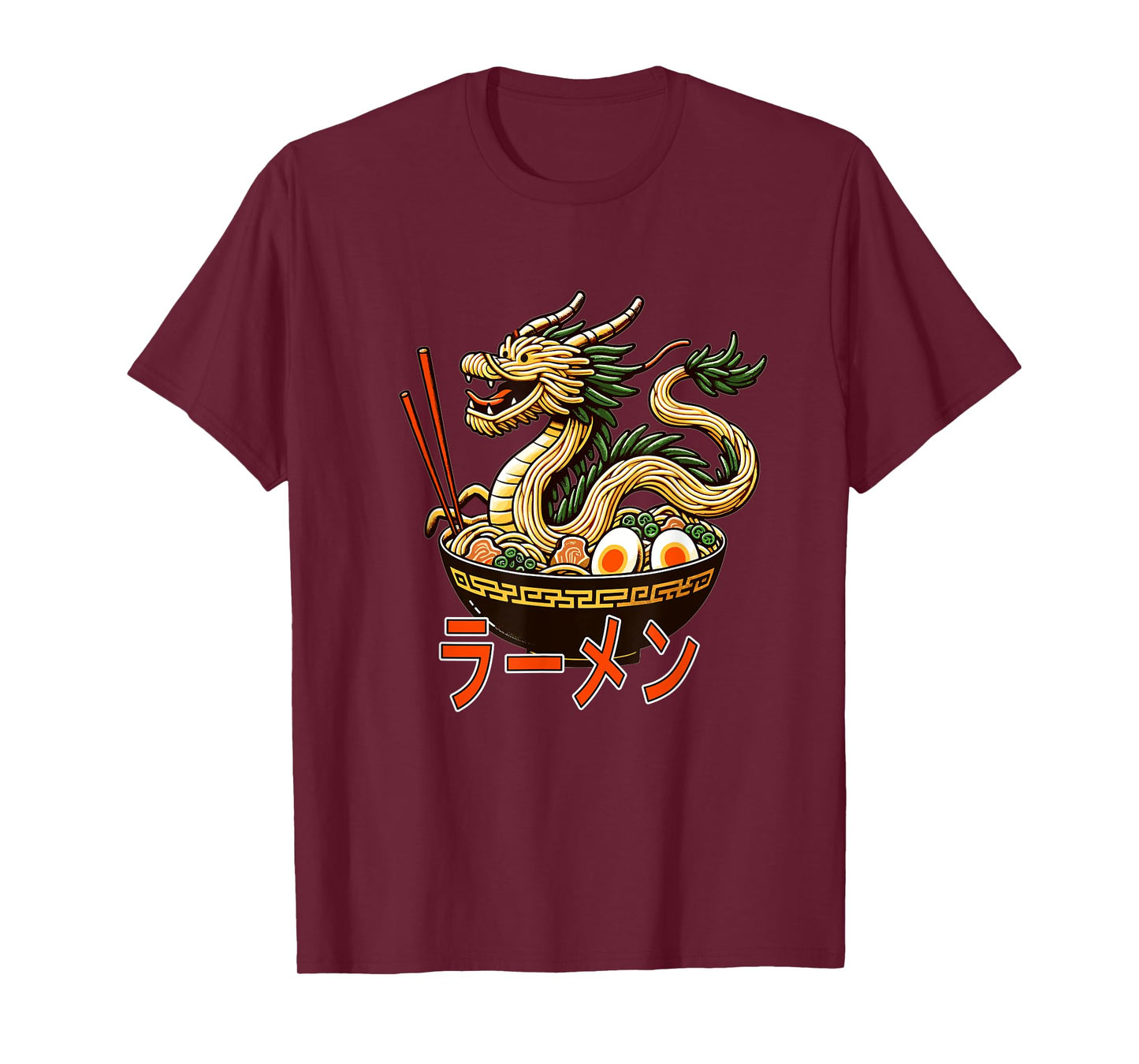 Japanese Dragon Noodle Ramen T-Shirt