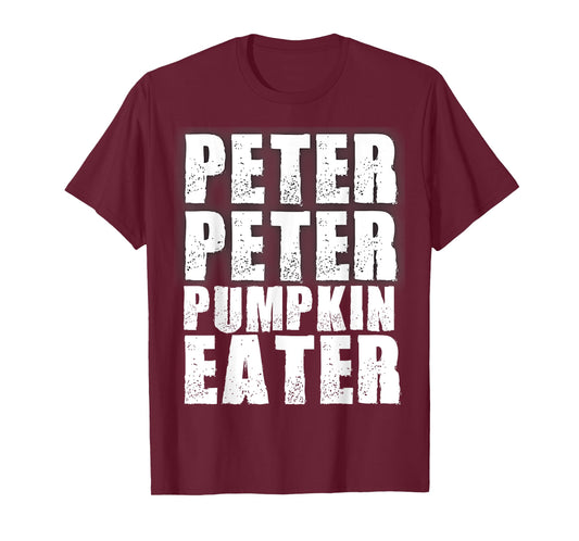Peter Pumpkin Eater Halloween Matching Couples Costume T-Shirt