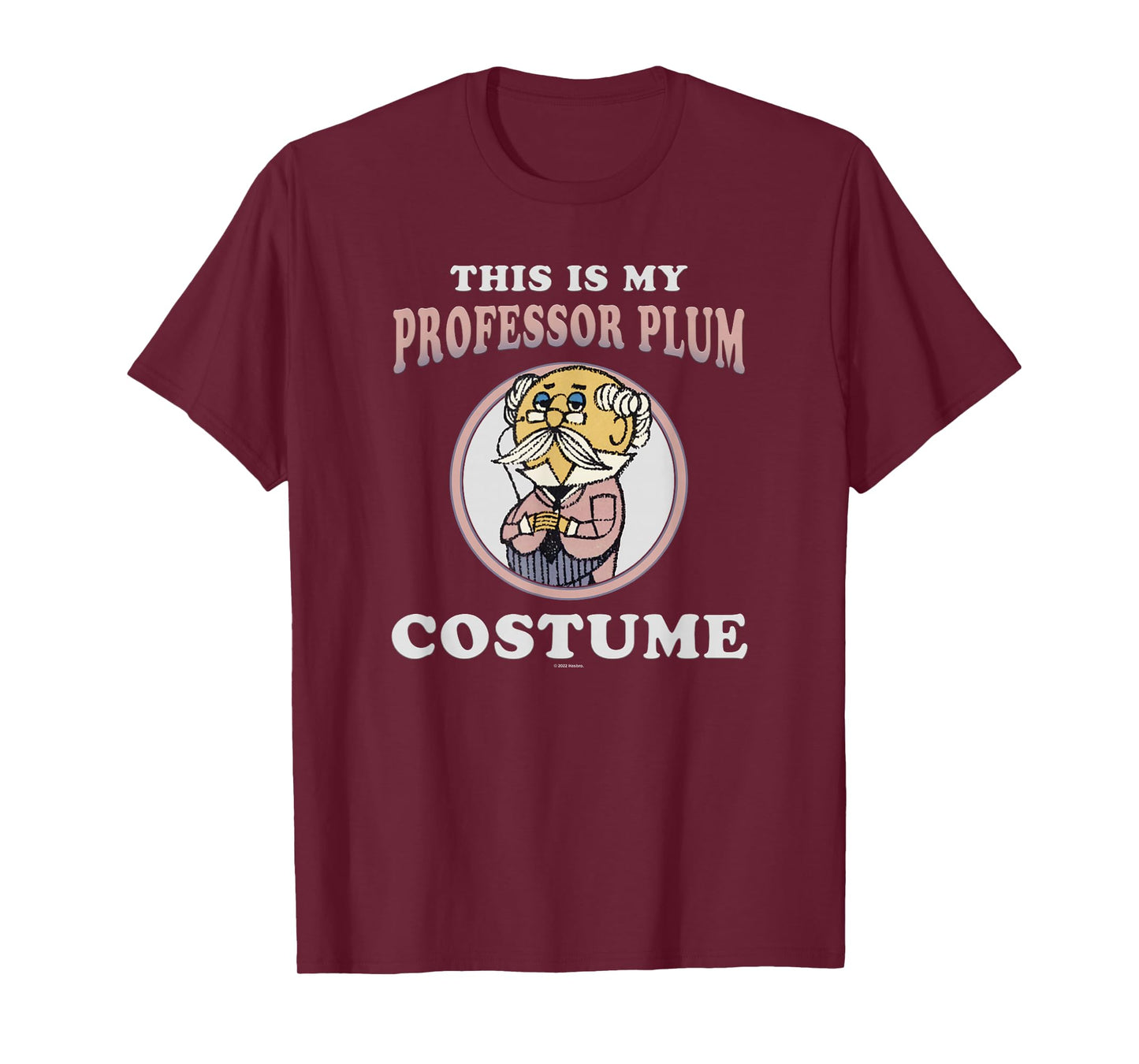 Clue This Is My Professor Plum Costume T-Shirt