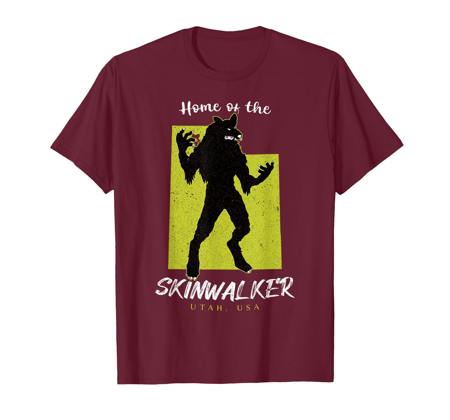 The Skinwalker Utah State American Cryptid T-Shirt