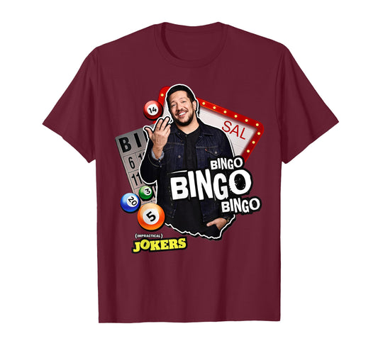 Funny Sal's Bingo Punishment Impractical Jokers T-Shirt