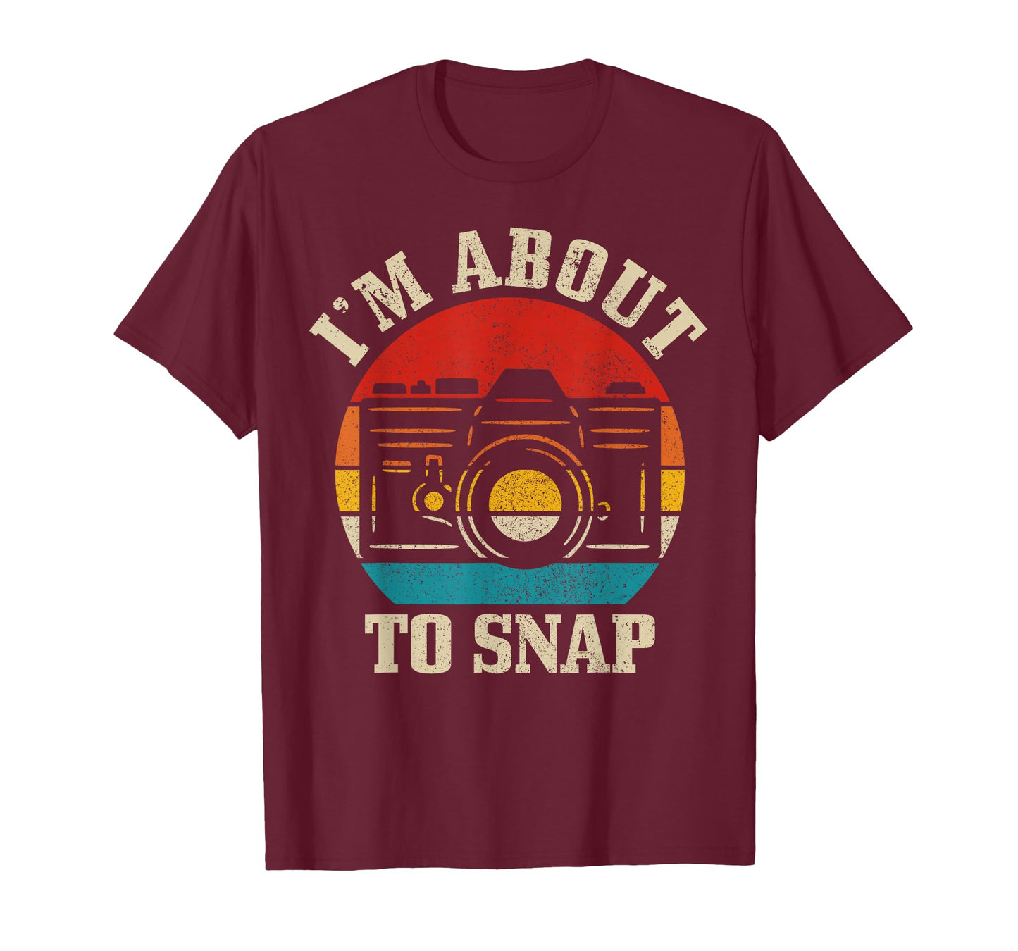 Photographer Gift Camera Saying Funny Vintage Photography T-Shirt