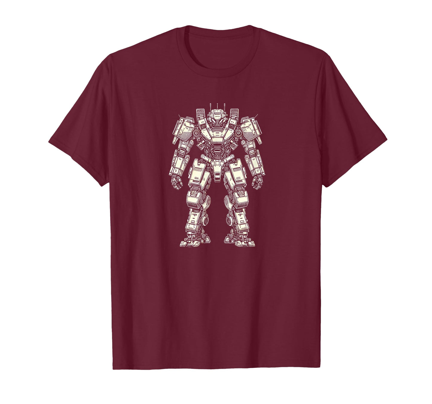 Elite Mech Suit Design Tactical Sci-Fi Robot Cool Mech Bot T-Shirt