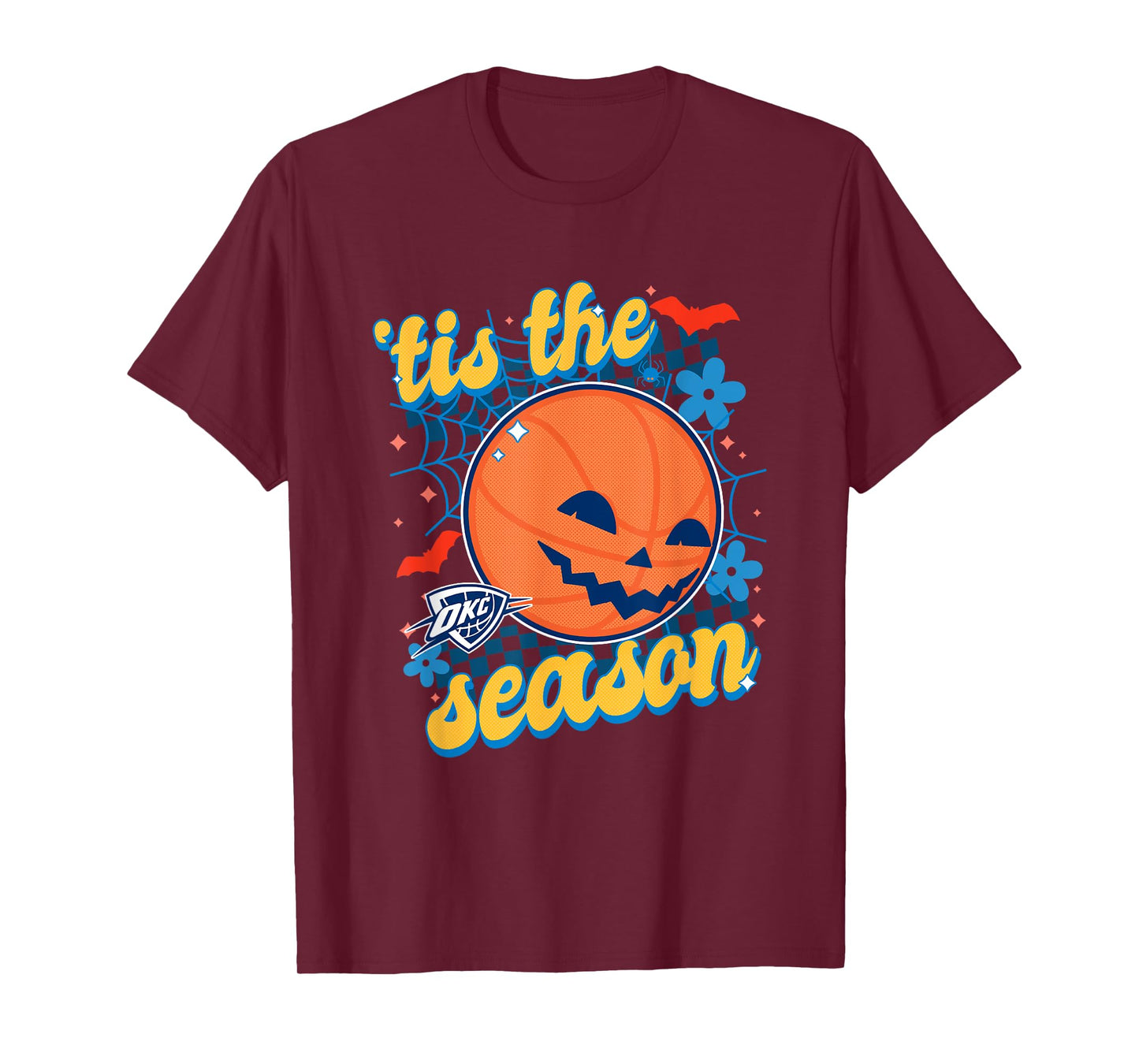 NBA Oklahoma City Thunder Halloween Spooky Season T-Shirt