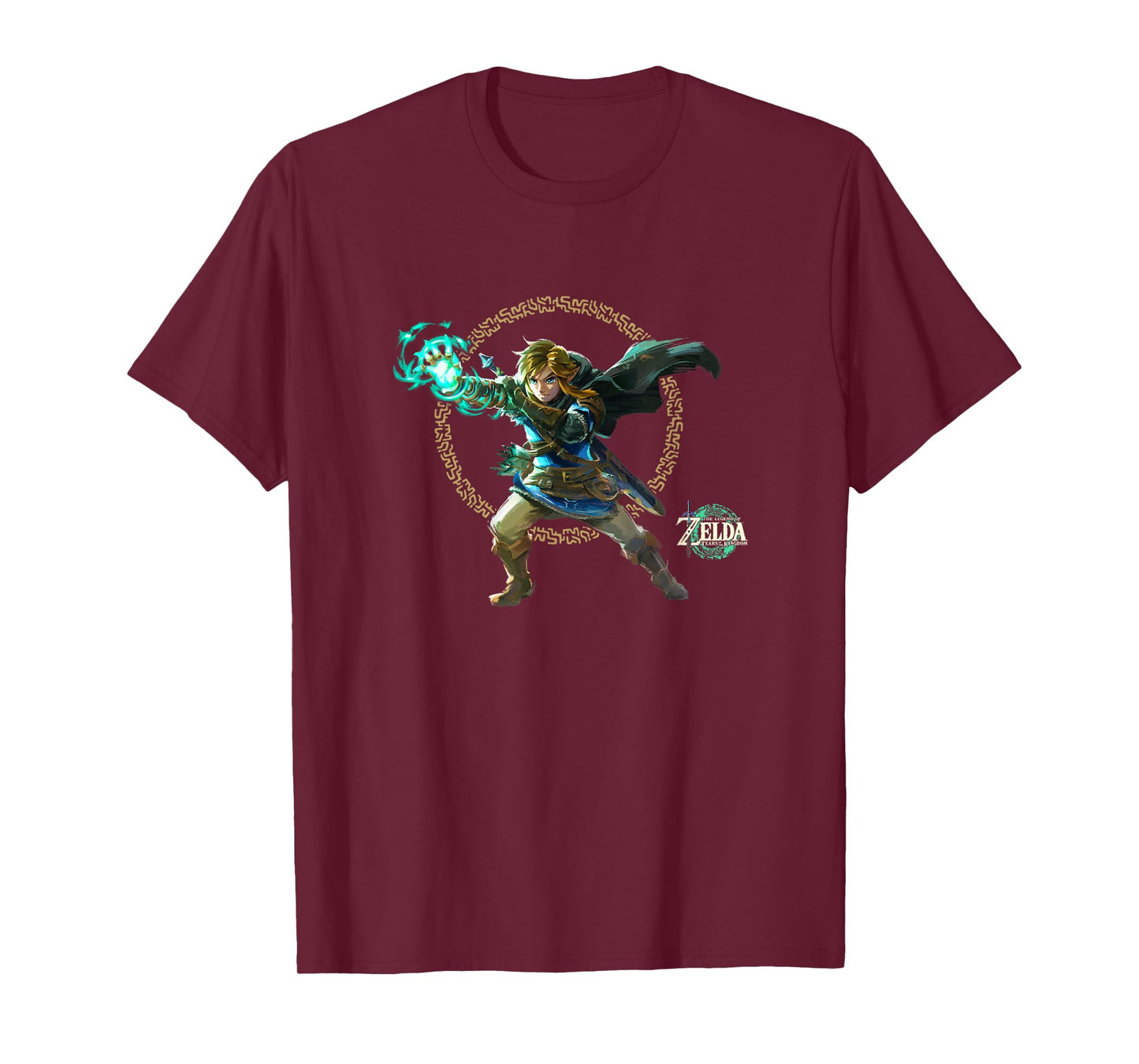 The Legend of Zelda Tears Of The Kingdom Link Epic Poster T-Shirt