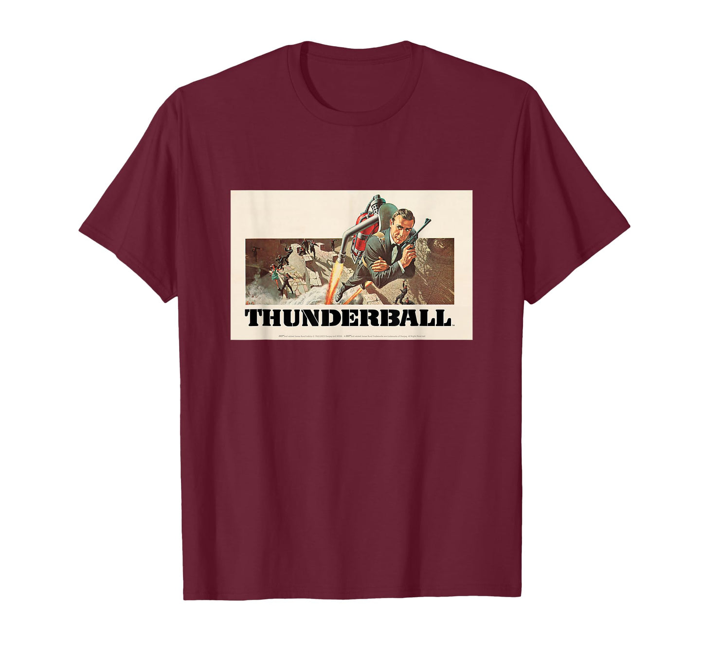 Official James Bond 007 Thunderball T-Shirt