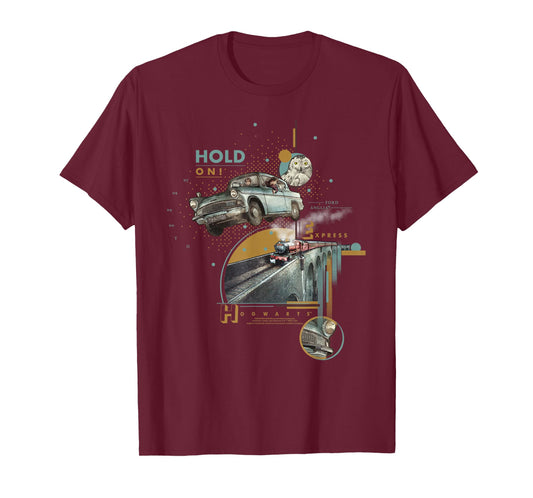 Harry Potter Weasley's Flying Ford Anglia T-Shirt