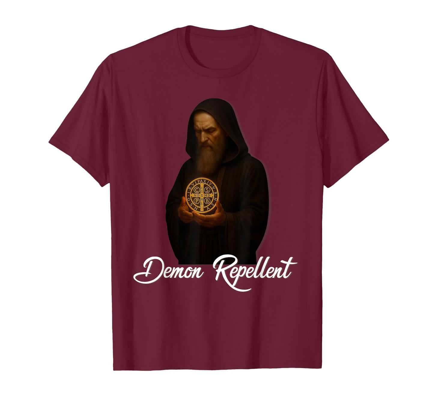 Catholic Saint Benedict Medal T-Shirt