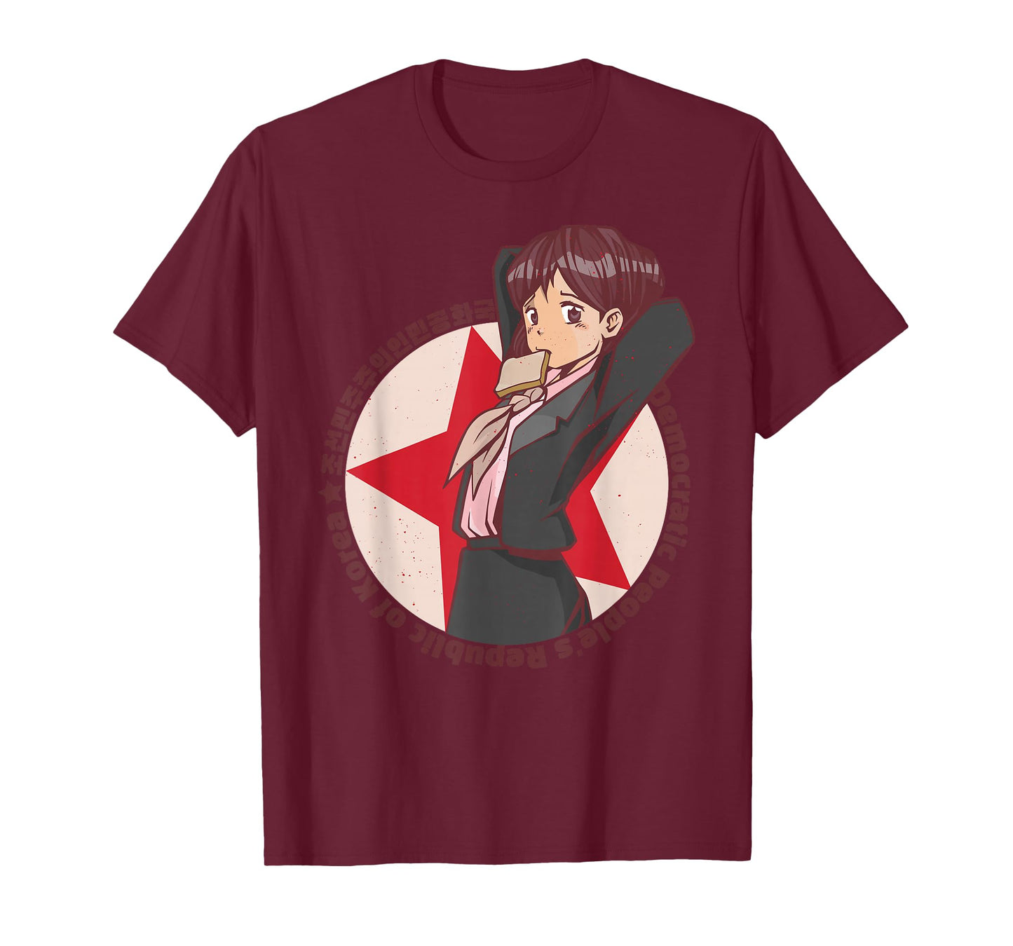 Anime North Korea Teen Girl Princess Vintage T-Shirt
