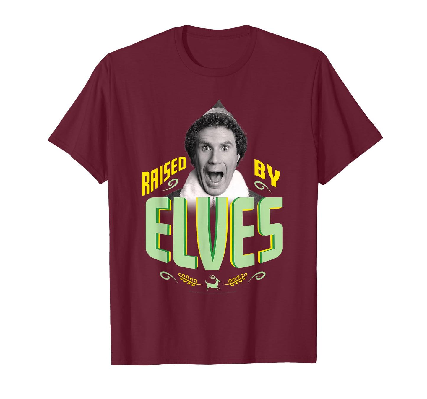 Elf Movie Raised by Elves T-Shirt