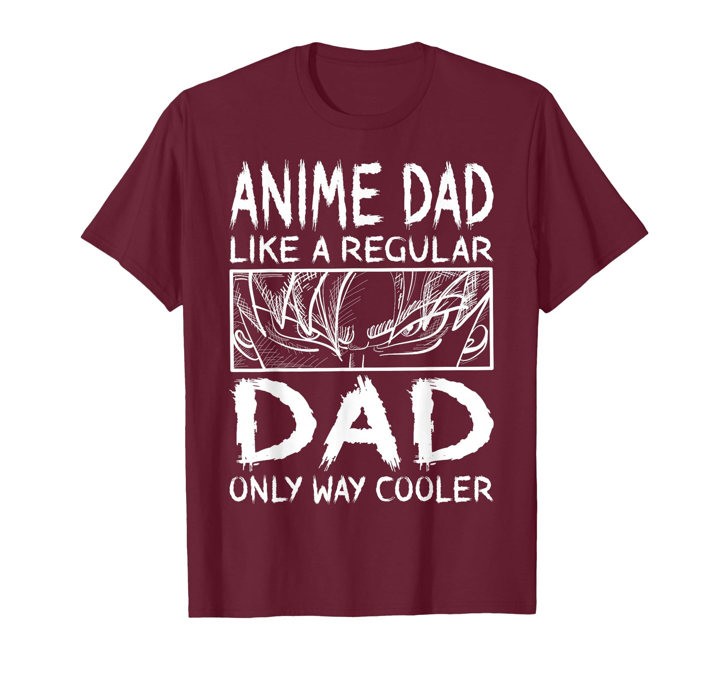 Anime Dad Like A Regular Dad Only Way Cooler Anime T-Shirt