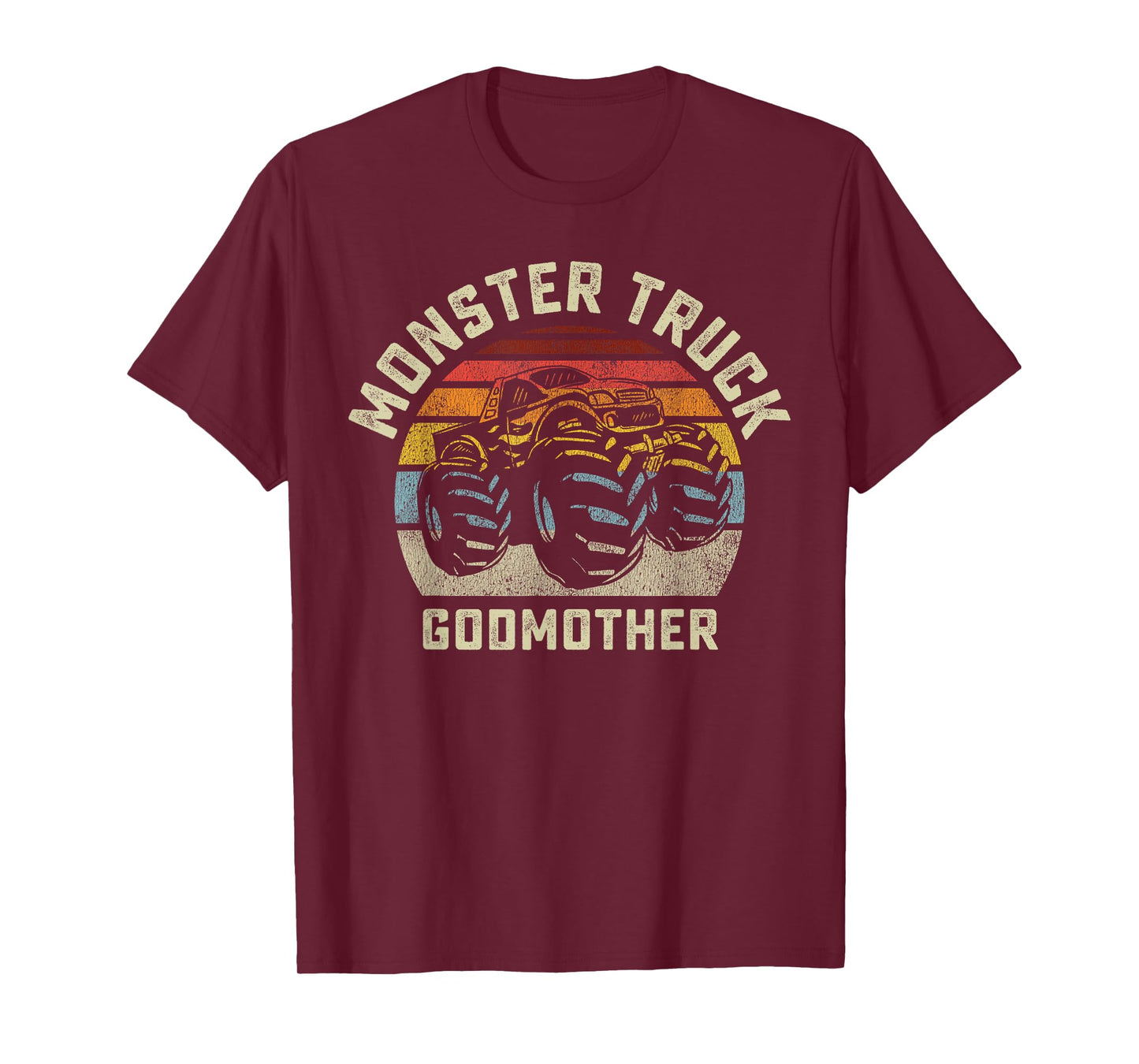Monster Truck Godmother Vintage Retro Style Women T-Shirt