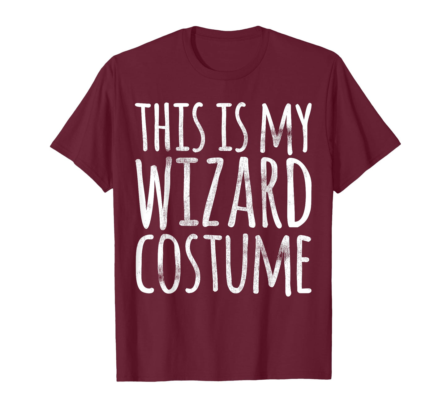 This Is My Wizard Costume Halloween Funny Lazy Easy Gift T-Shirt